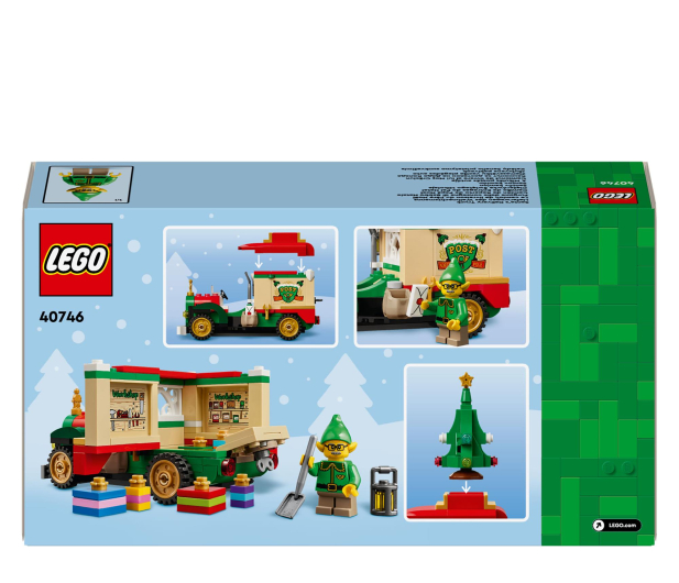 LEGO Iconic 40746 Ciężarówka świętego mikołaja - 1331683 - zdjęcie 2